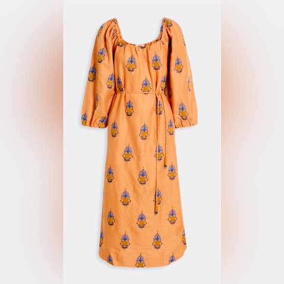 Farm Rio Embroidered Dress - Pineapple's - Size Large - NWT -  threedaughtersproperties.com